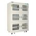 20% to 60%RH Digital Dry Cabinet 1430L White Electronic Moisture Proof Dehumidifier 6-Tier for Camera & Lab Storage Low Humidity Lens Box